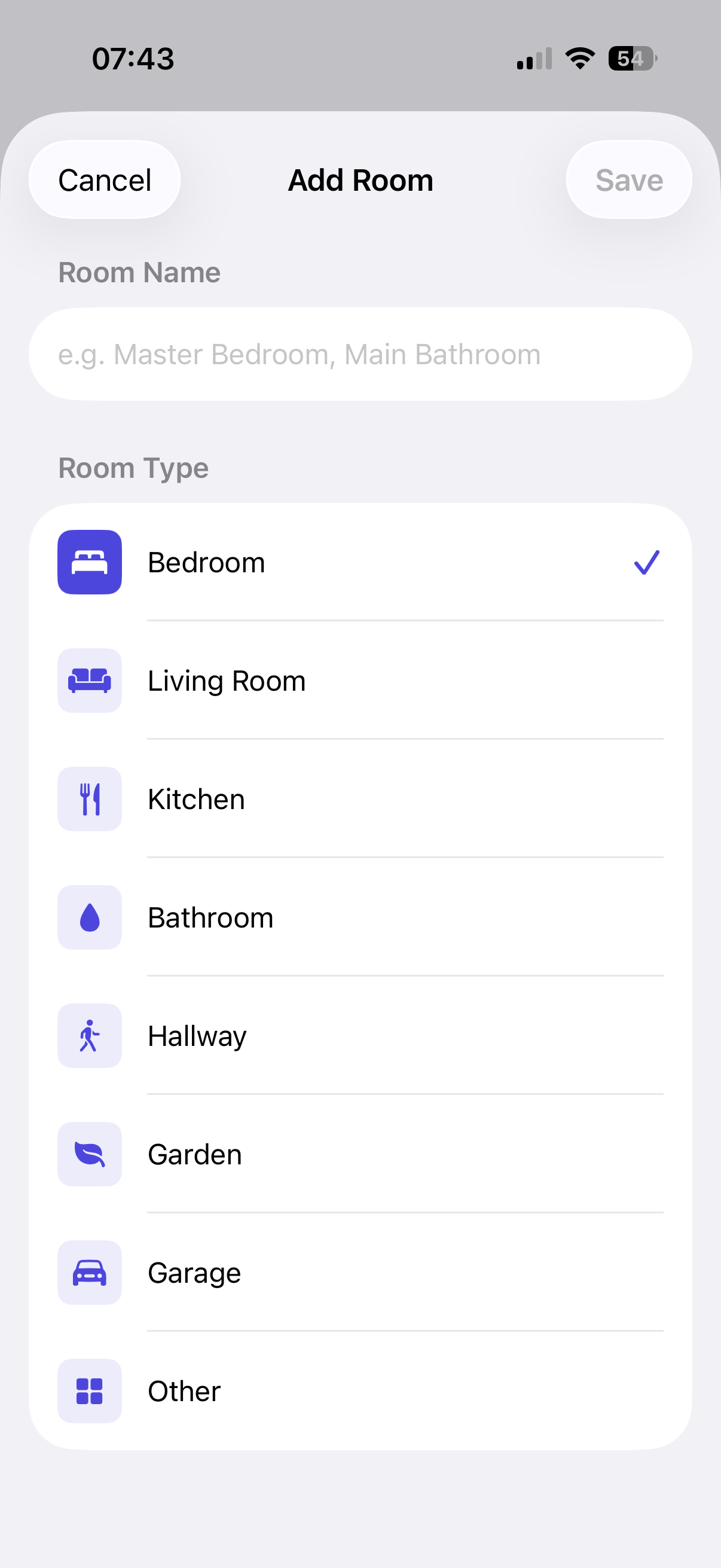 RentSnap — Add rooms, floor by floor